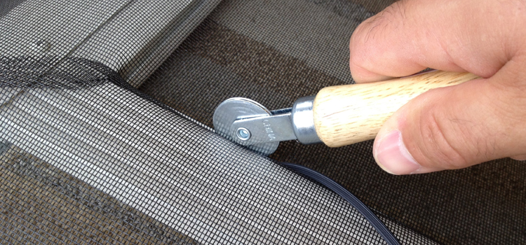 metal screen door repair in Claremont